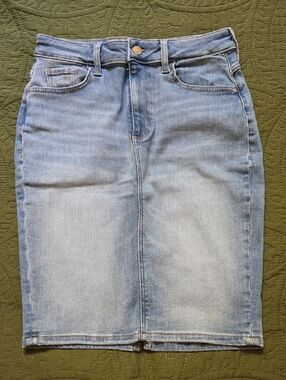 Guess Light Blue Denim Skirt